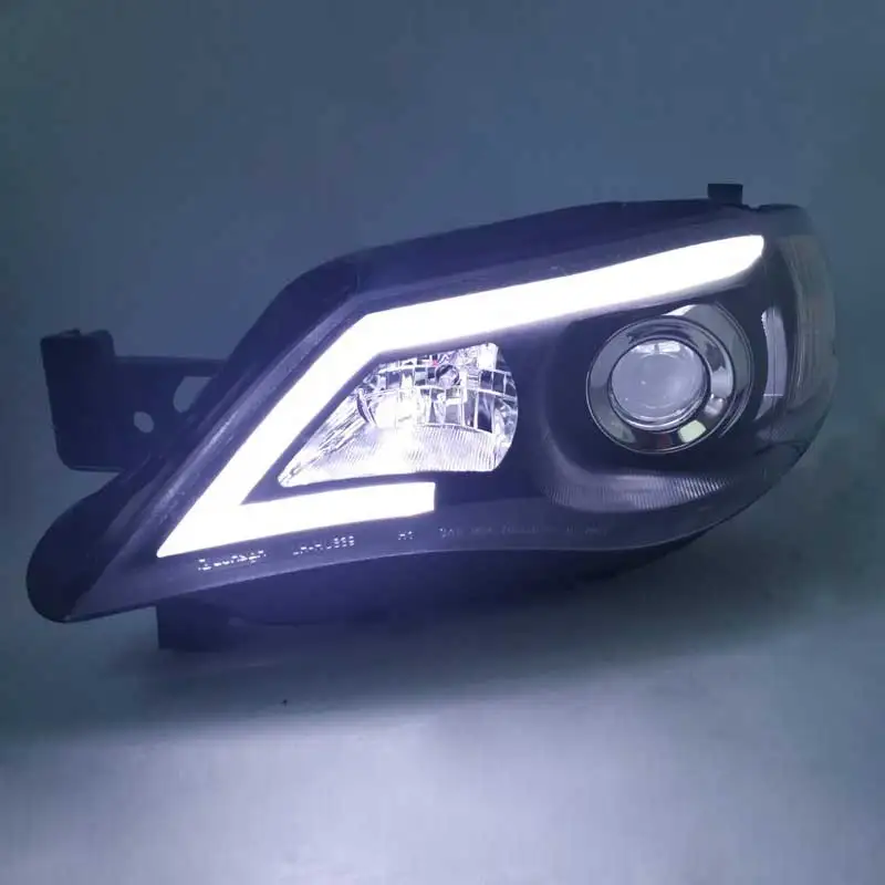 

Free Shipping For Subaru Impreza LED headlamp 2008 to 2014 year with BI Xenon Projector Lens headlight JY