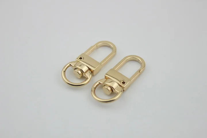 HK014 Zinc alloy dog buckle hook buckle buckle buckle hair ball key ring (6)