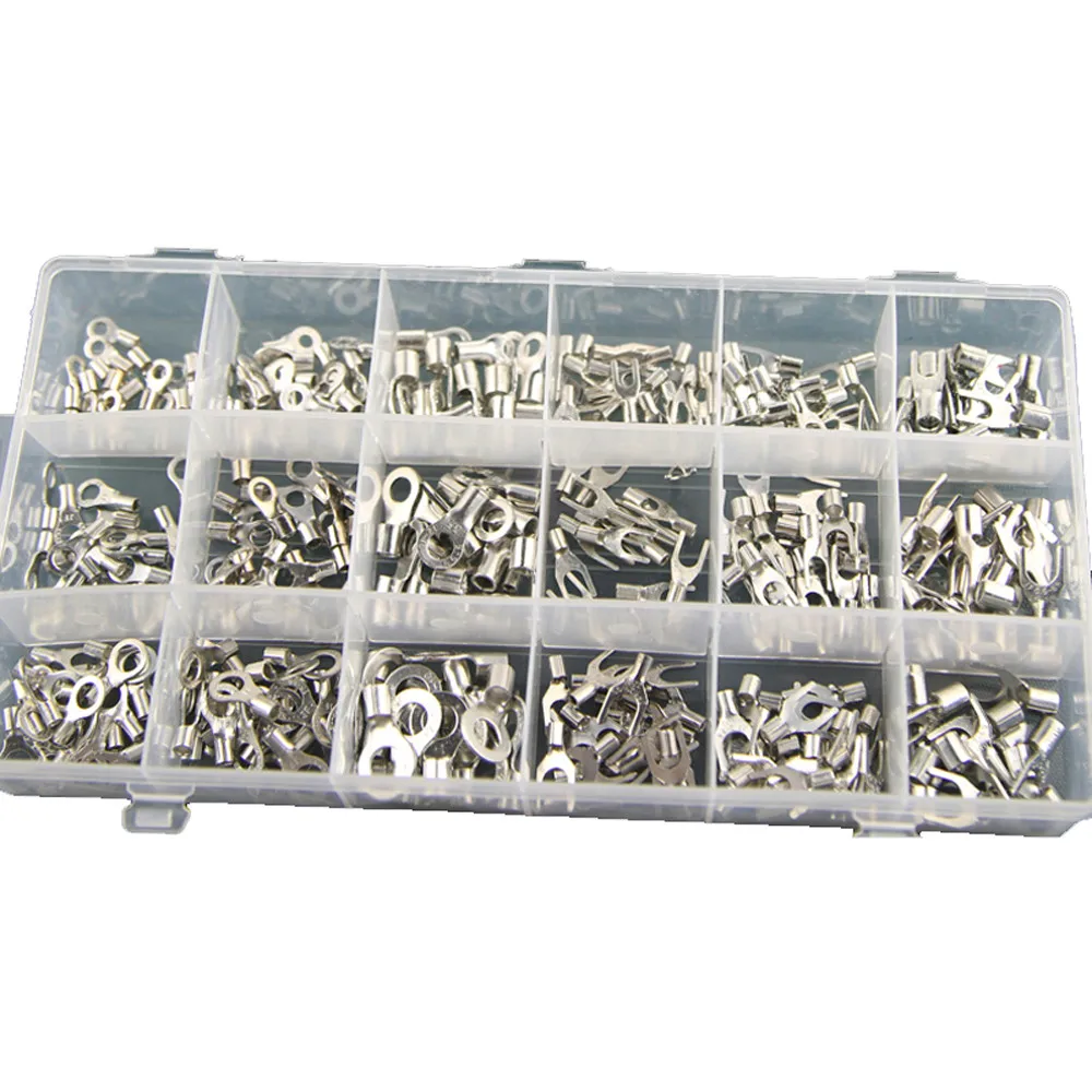 

18 types 330 pieces Non-insulated Wire Spade Ring Terminals Assortment Set