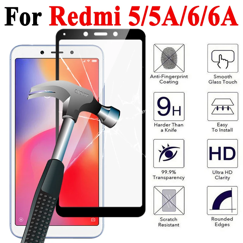 Для Xiaomi Redmi 6a Ksiomi Readmi 7 6 a защитное стекло закаленное note 5 pro защита с высокой
