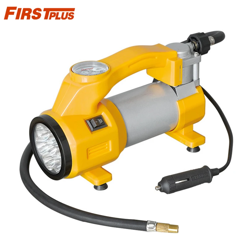 12V 150PSI Metal Portable Tire Air Compressor Pump Double Cylinder Tyre