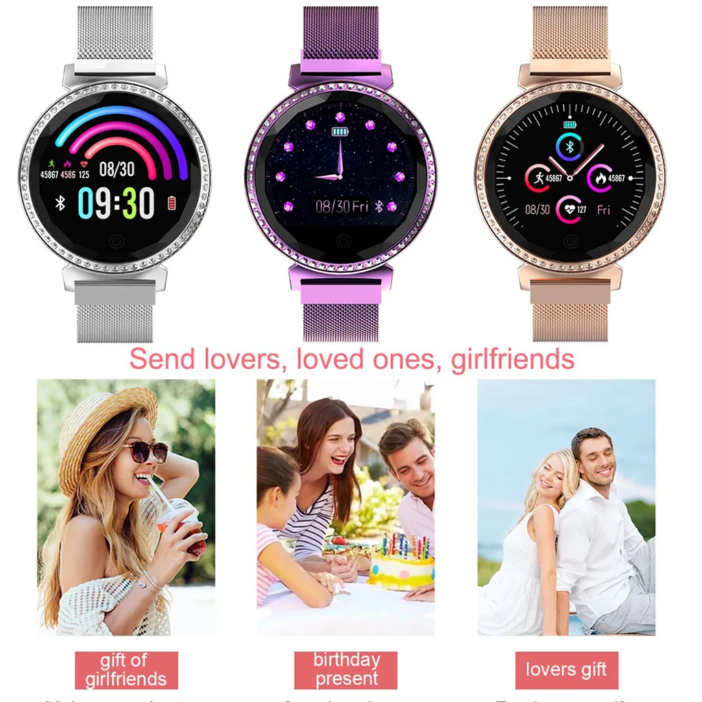 

MC11 Luxury Women Heart Rate Blood Pressure Sleep Monitoring Smart Watch Bracelet Smartwatch women Fashion Fitness Tracker