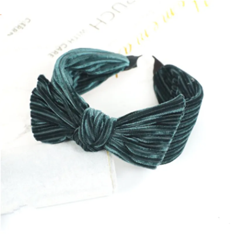 Однотонные мягкие завязанные повязка с Фламинго Hairband для женщин леди обруч волос