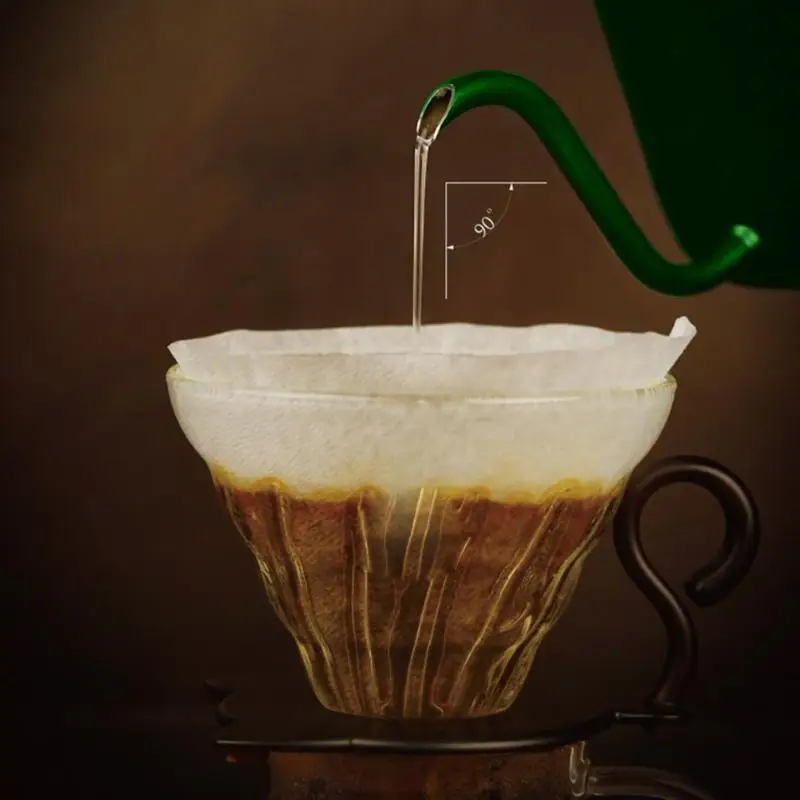 250 ML/350 ML معقوفة صنبور غلاية قهوة صب أكثر سماكة الفولاذ المقاوم للصدأ طويل الفم براد شاي Coffeeware
