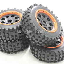 1/5 шкала Нижняя крышка 5 T Desert T1000 шины для мотоциклов колеса и шины до 4 никель-металл-спереди и сзади для HPI km rv Baja 5 т 5sc