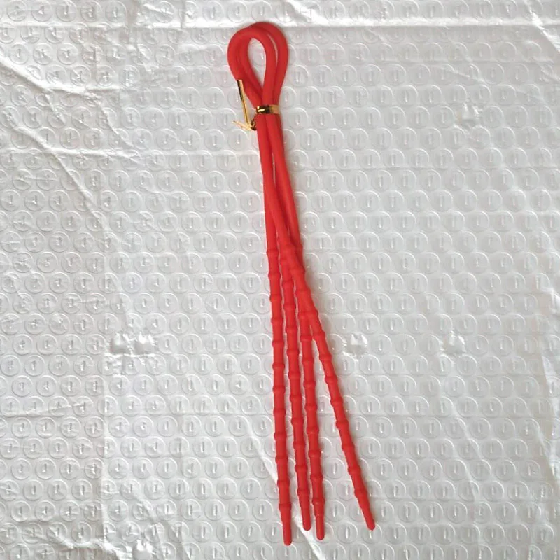 1-50 Pairs Red Silicone Shoelaces Leader of Sales Girls Boys Sports Running Without a Tie Lazy Laces Elastic Silicone Shoes Lace