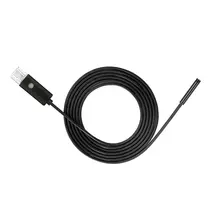 KKMOON 7 мм 2 м Mini USB эндоскоп 2 в 1 USB микроскоп бороскоп Инспекционная камера цифровая лупа для телефонов Android PC
