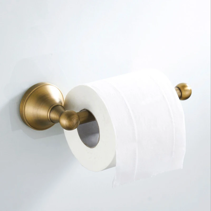 Kaufen Antike WC Rolle Halter Bronze Bad Gold Wc Papier Handtuch Halter Schwarz Chrom Küche Tissue Rolle Wc Papier Regal Weiß