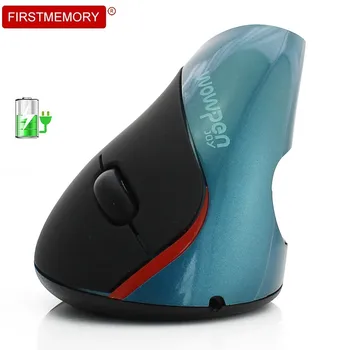 

2.4G Wireless Mouse Ergonomic Vertical Rechargeable Optical Mice 6D 1600DPI Computer Gaming Mause For Laptop PC Gamer Desktop