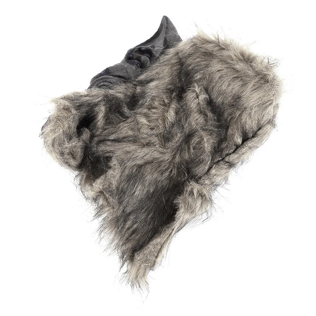Классические латексные маски для волос в виде волчьей головы, вечерние костюмы на Хэллоуин, дешевые и новые, Прямая поставка
