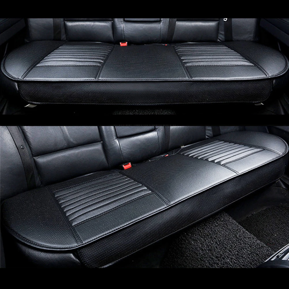 

1 Pc Car Rear Seat Cover Breathable Leather Cushion Protection Pad Auto Covers for Cars Protector universal