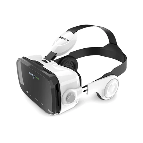 BOBOVR Z4 кожаный 3D картонный шлем виртуальной реальности VR очки гарнитура стерео коробка BOBO VR для Android смартфон 4-6' - Цвет: Only Z4