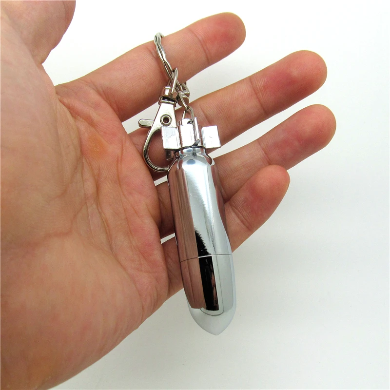 Брелок Торпедо ракета бомба металлический флэш накопитель usb карта памяти Флешка