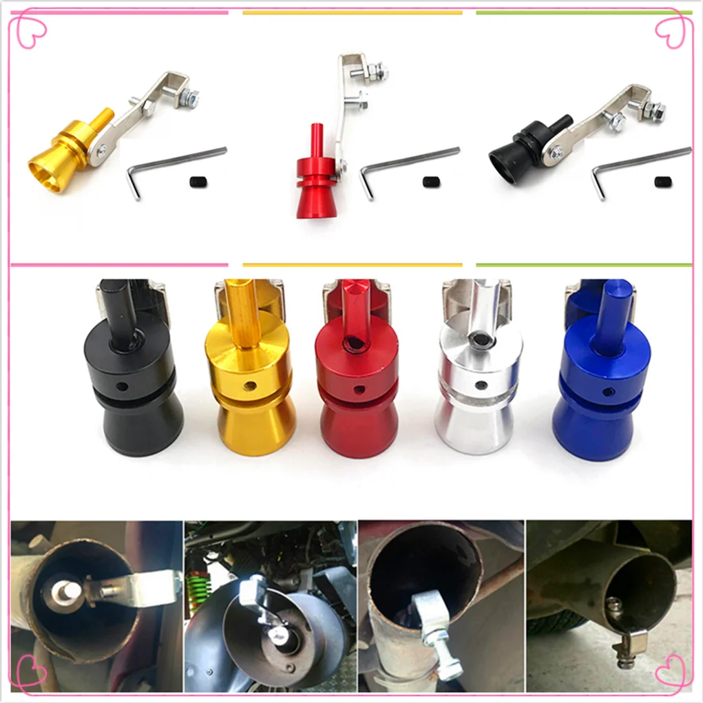 

Car SUV Turbo Sound Exhaust Muffler Pipe Whistle Simulator Accessories for BMW E34 F10 F20 E92 E38 E91 E53 E70 X5 M M3
