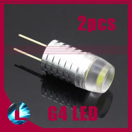 

2pcs G4 DC 12V High Power 3W LED Corn Spot Light Bulb for chandelier crystallights reading lamp / free shipping
