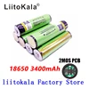 2022 Original LiitoKala 18650 3400mah NCR18650B 3.7 v 3400 mah 18650 Lithium Rechargeable Battery For Flashlight batteries ► Photo 1/6