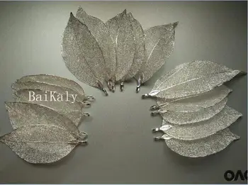 

Fashion Leaf Charms for women earrings necklace gift Jewelry Making pendants silver leaf charms diy Handmade jewelry accessories