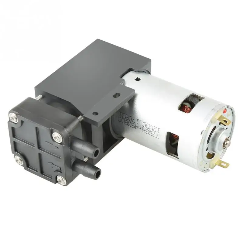 

DC12V Vacuum Pump 42W Mini Small Oilless Vacuum Pump -85KPa Flow 40L/min