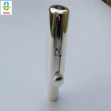 Тенор саксофон мундштук, Страус никелированный металл мундштук для саксофона-тенора с крышкой+ Лигатура(#7