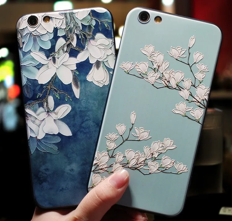 

Applicable Apple Mobile Shell 3D Painted HD Pattern Embossed TPU Soft Shell iphoneX Mobile Phone Case