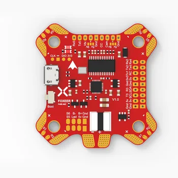 

Foxeer F405 AIO Betaflight Flight Controller STM32 MPU6000 OSD Built-in 5V/2A BEC PDB Camera Control