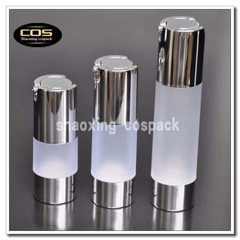 Garrafas com Dispenser Embalagens de Cosméticos sem ar Airless para Venda Airless Rodada Frascos Online 50 Pcs Za213 15 ml 1 50 pcs ZA213 15 ml garrafas com