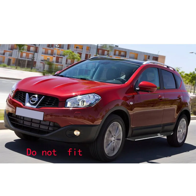 Для Nissan qashqai j10 dualis 2013 2012 2011 2010 2008 2 1,6 хромированный передний противотуманный светильник Накладка аксессуары