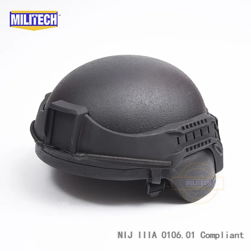MILITECH NIJ IIIA 3A Тактический пуленепробиваемый козырек для шлема баллистический