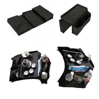 

6 Pockets Storage Bag Sofa Bedside Phones Remote Control Magazine Books Organizer Bag Chair Arm Table Hanging Bag Non-woven