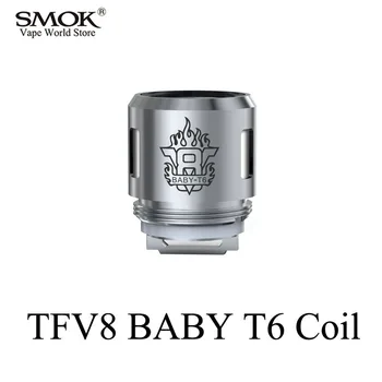 

Electronic Cigarette Core SMOK TFV8 BABY T6 Coil Alien G150 G320 G-Priv Al85 GX2/4 T-Priv Stick V8 Big BABY Core 5pcs/lot S046