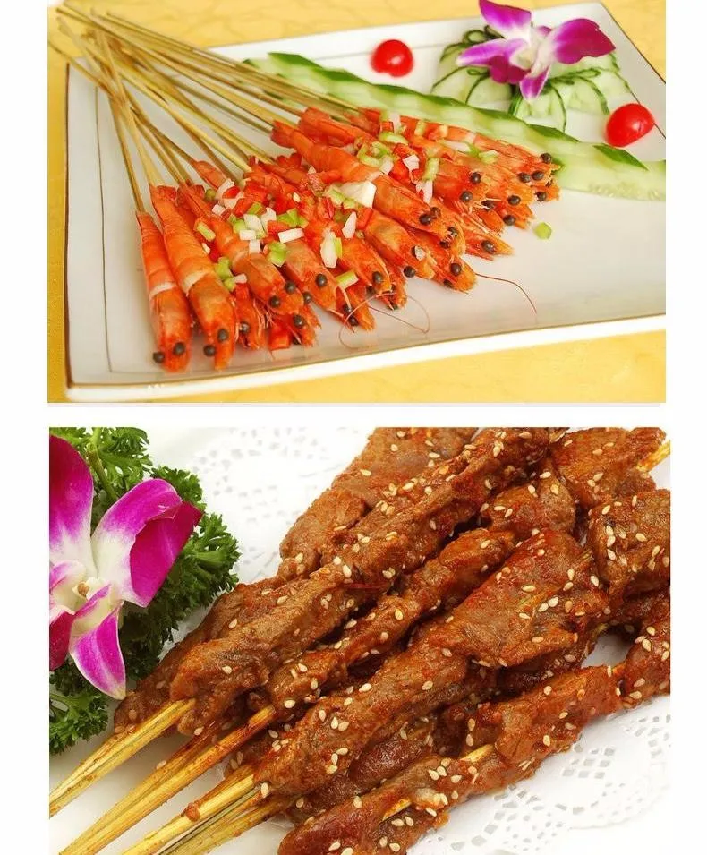 Meat food disposable sticks (9)
