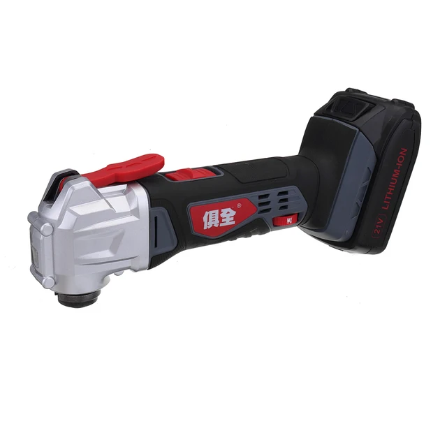 220V Multifunction Cordless Oscillating Tool Kit Rechargeble Multi-Tool Power Tool Electric Trimmer Sander with Lithium Battery