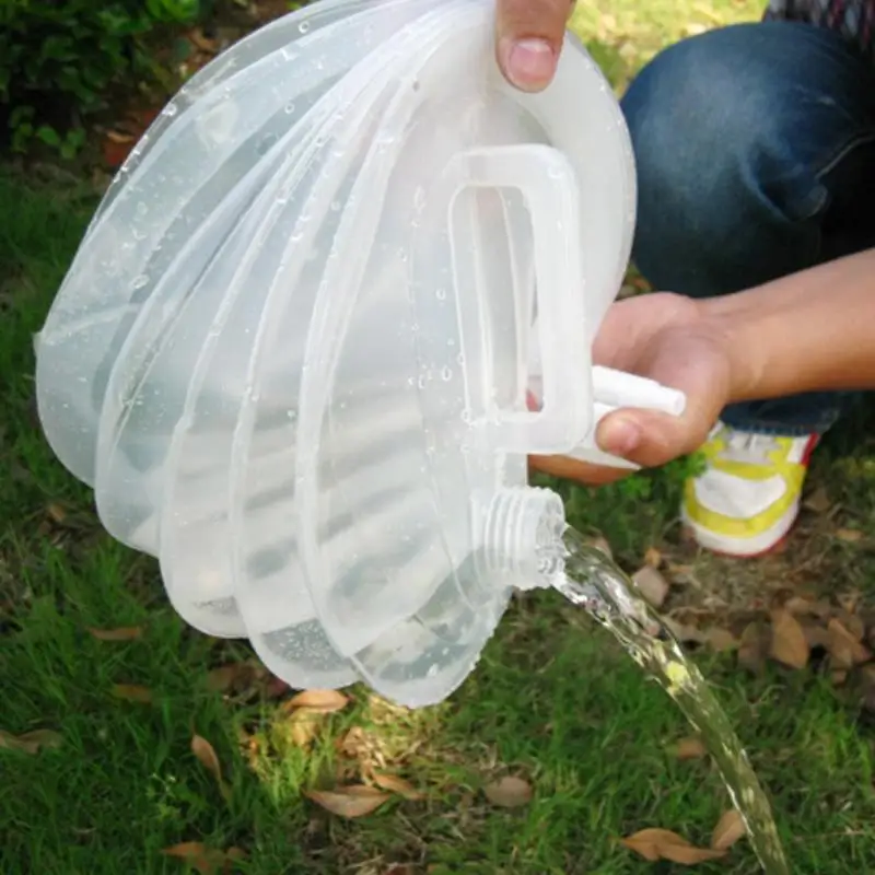 10L складной, сворачивающийся бутылка для воды сумка ведро Пешие прогулки рыбалка пикника Удобный туристический комплект для кемпинга