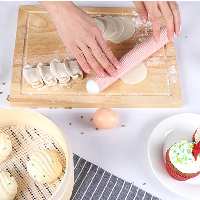 Multifunctional Non stick Dumpling Rolling Pin Noodle Dough Roller