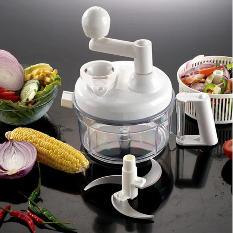  Multi-functional Manual Food Vegetable Chopper Cutter Salad Maker Slicer for Fruit Onion Garlic Coleslaw Kitchen Tools 