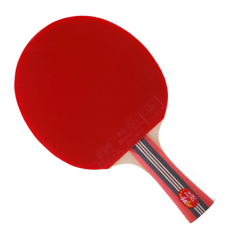 الأصلي مزدوجة الأسماك 4 نجوم 4A الجدول مضارب التنس مضرب الخفافيش الرياضية الخشب شفرة سريع هجوم حلقة ل الهواة ترفيه اللاعبين