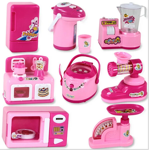 2pcs/lot Baby Girls Toys Pretend Toys Simulation Furniture Mini Toys