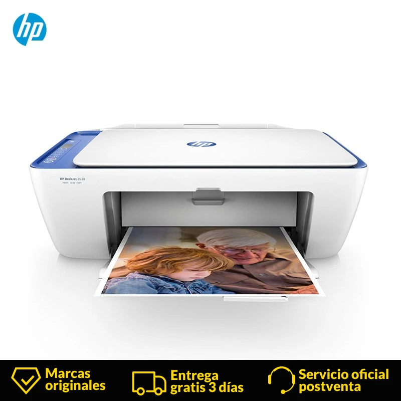 

HP DeskJet 2630 Copy Scan All-in-One Color Inkjet Printer for Home and Office,Thermal inkjet,4800 x 1200 DPI,Blue, White,