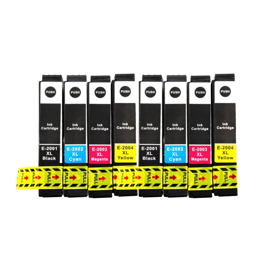8PK совместимый чернильный картридж T2001XL T2004XL T200XL для Epson XP100 XP400 XP200 XP300 WF 2530 2540
