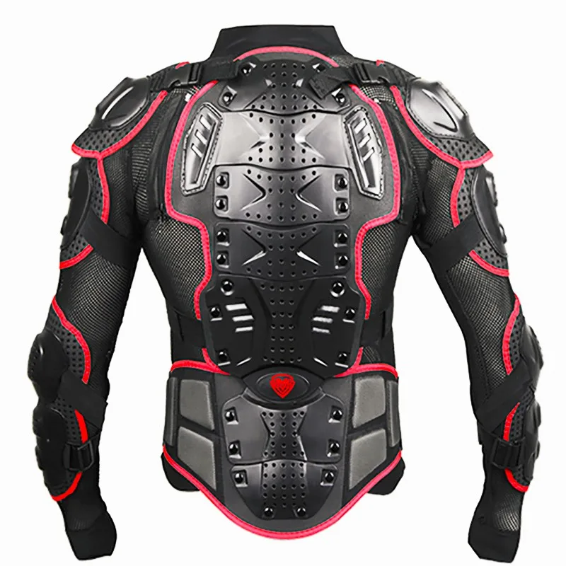 4 шт. мотоциклетная куртка для гоночного мотокросса Защитная куртка+ короткие штаны+ мотоциклетная защита колена+ мото перчатки