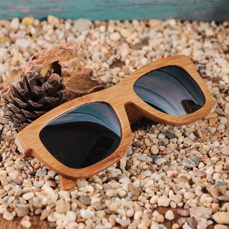 BOBO BIRD мужские и женские деревянные солнцезащитные очки из бамбука женские очки ручной работы спортивные поляризованные очки в деревянной коробке дропшиппинг