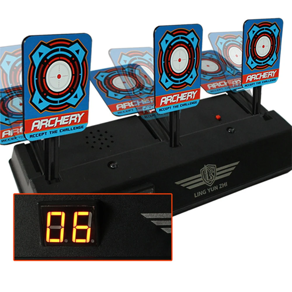 

For Nerf DIY High Precision Scoring Auto Reset Electric Target For Nerf Toys Blaster Gun Toy Parts Drop shipping