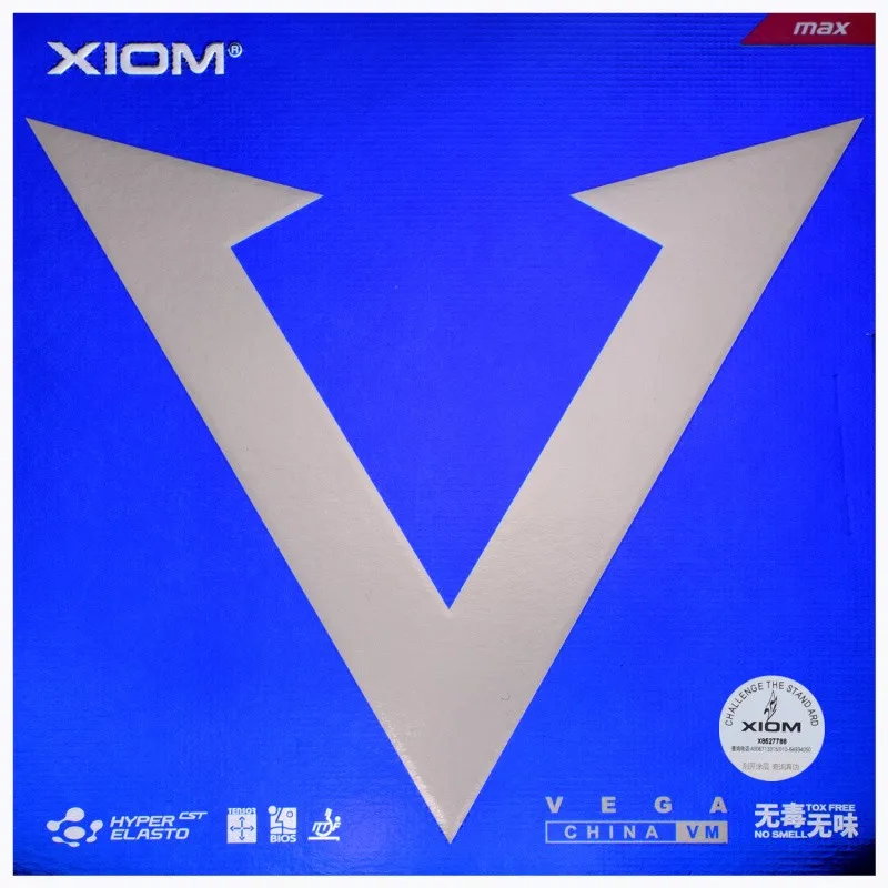 Оригинальная ракетка Xiom Vega China Vm для настольного тенниса резиновые накладки в