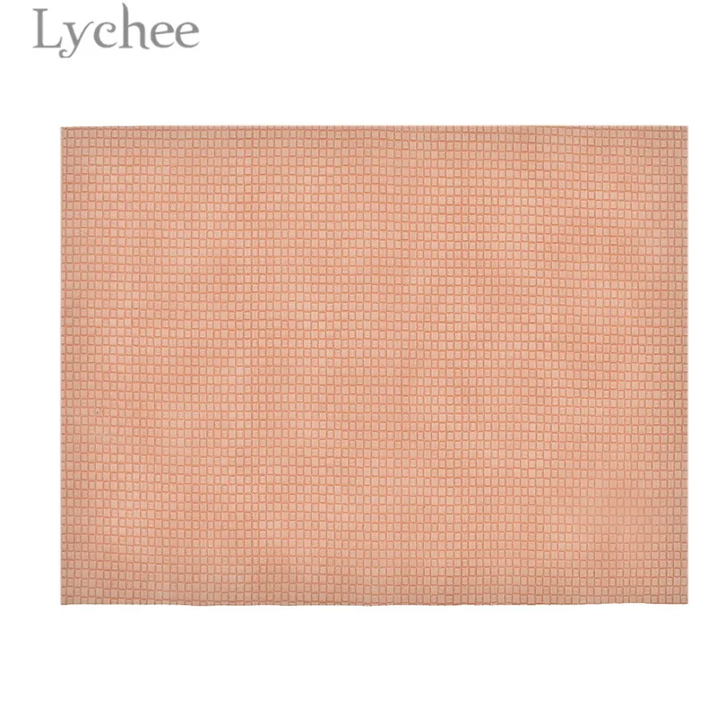 Lychee, 1 предмет 21x29 см A4 тканым узором ПВХ кожа ткань синтетическая кожа DIY Материал с плоским дном для одежды сумки из натуральной кожи Ремни