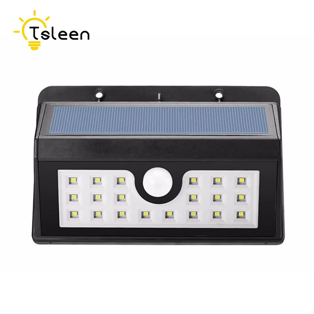 

Cheap Automatic Sensor Solar Light 20 LEDs with Lithium Solar Battery 5V Solar Panel Power Solar Lamp Waterproof Powerful