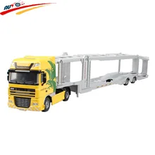 Alloy 1 50 Double Deck Car Transporter Truck Diecast font b Vehicle b font Model font