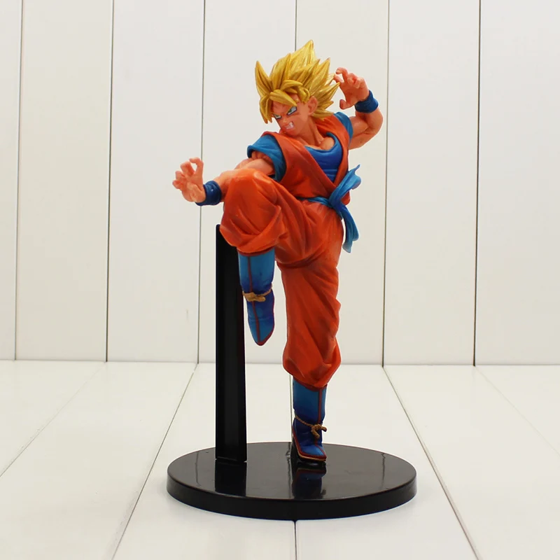 Dragon Ball Сон Гоку фигурка игрушки FES Black Gokou Zamasu Супер Saiyan Бог синие серебряные волосы Битва Ver Аниме Модель Куклы - Цвет: Style B In Bag