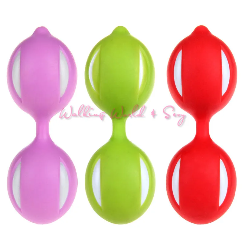 Female Smart Duotone Ben Wa Ball Weighted Kegel Vaginal Tight Exercise Machine Vibrators Toys For Women Adult Erotic | Красота и