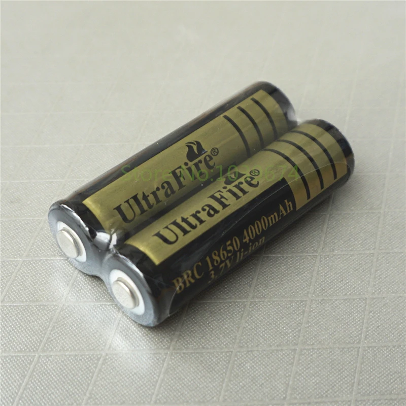 Высокое качество BRC 18650 4000mah 3,7 V 3,6 V перезаряжаемый литий-ионный Литий-ионный аккумулятор для заряжаемого источника питания бесплатное зарядное устройство