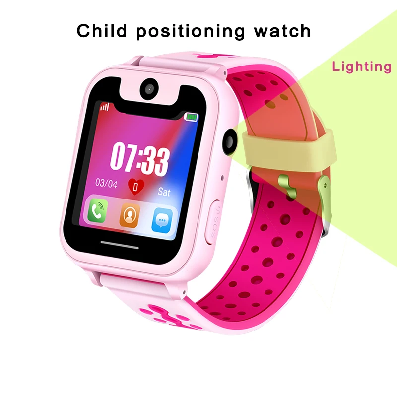 

BANGWEI Smart Watch Children's Smart Watch Child Baby Watch SOS Call Location Finder Locator Tracker Anti-lost Display + Box